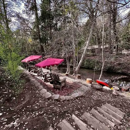 Near Yosemite, A Tranquil Getaway With Creek Frontage Villa Oakhurst Exterior photo
